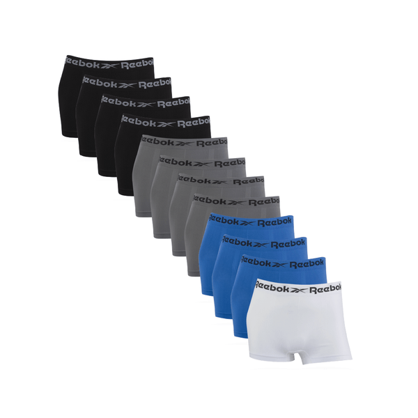 KIT 12 CUECAS BOXER REEBOK CLASSIC MICROFIBRA COS INTEIRO
