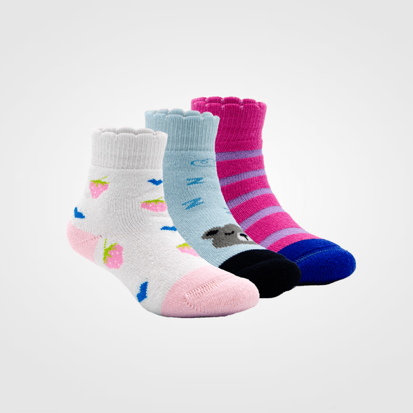 KIT 3 PARES DE MEIA 14 A 18 MESES HOAHI