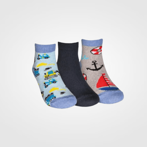 KIT 3 PARES DE MEIA INFANTIL RP