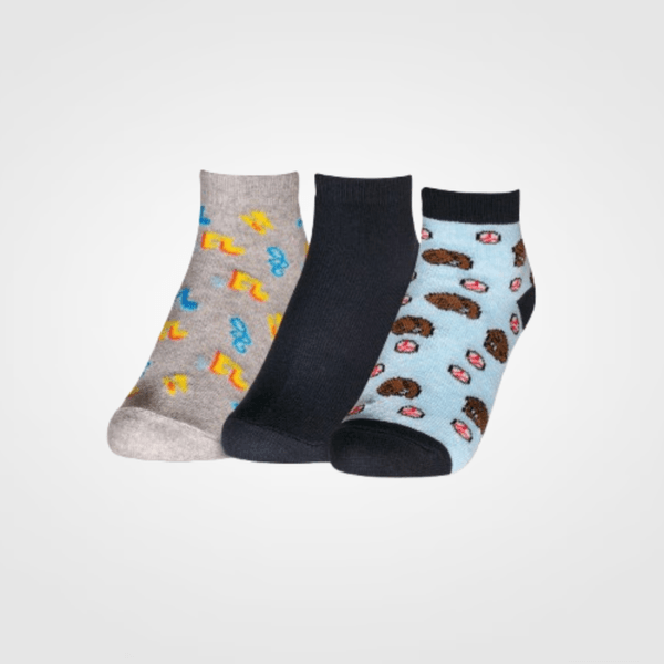 KIT 3 PARES DE MEIA JUVENIL RP