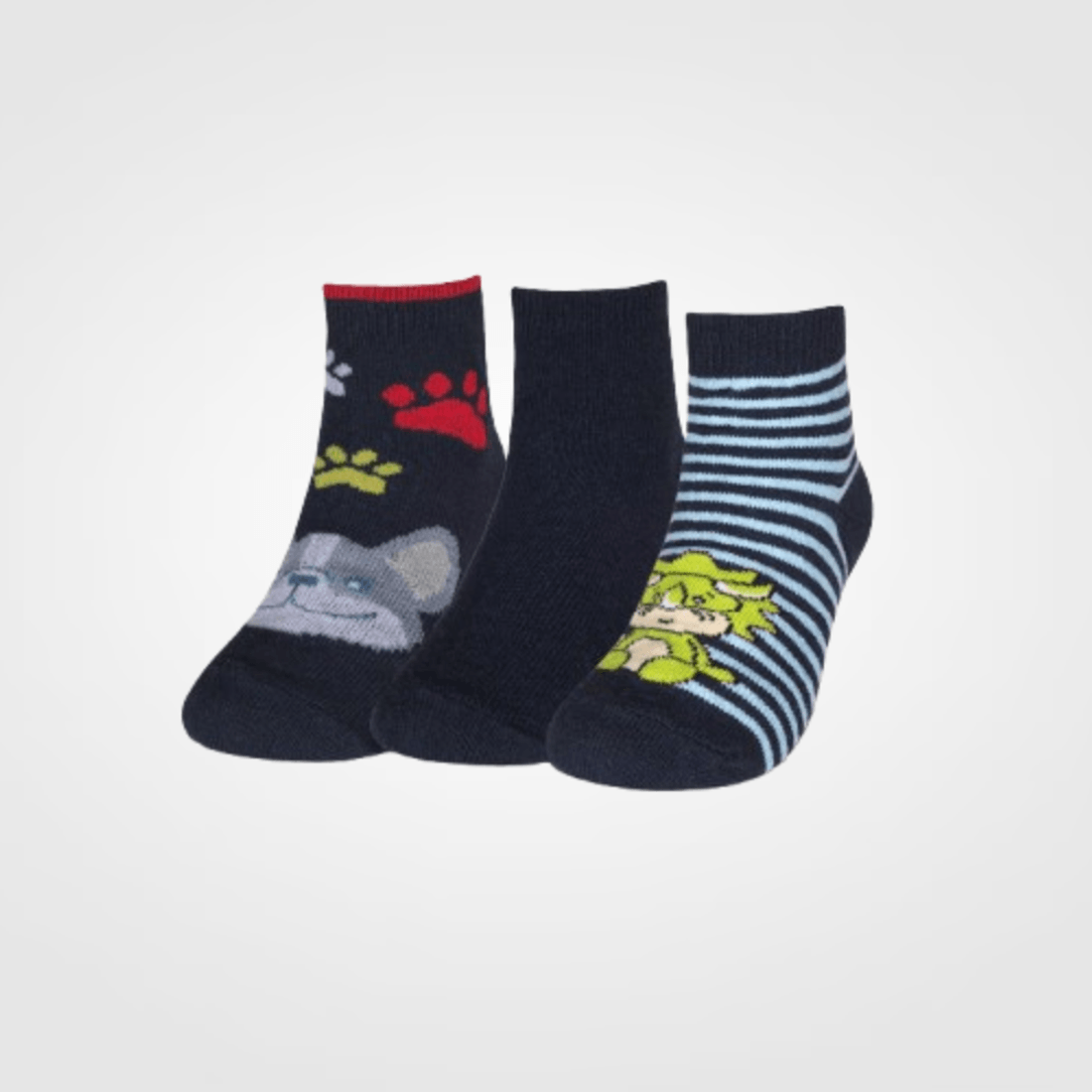 Kit 3 Pares De Meia Kids Rafa Parize