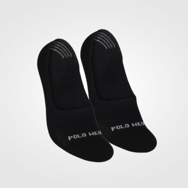 KIT 2 PARES DE MEIA SAPATILHA POLO WEAR
