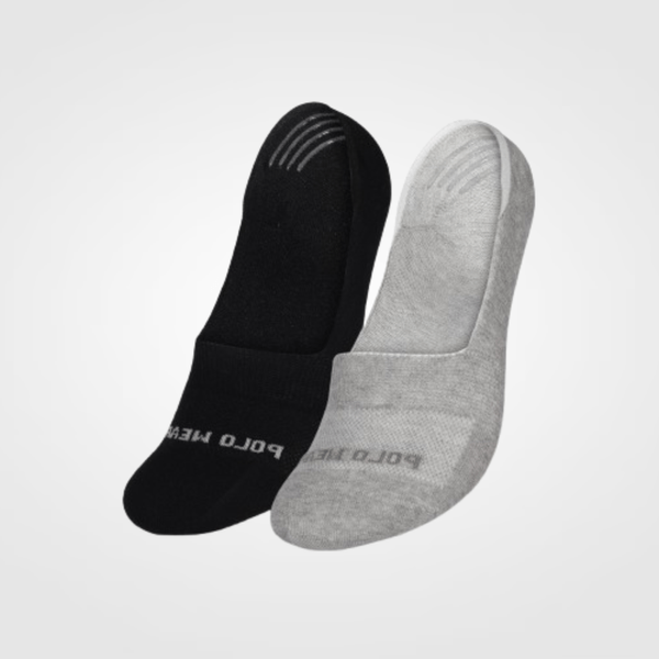 KIT 2 PARES DE MEIA SAPATILHA POLO WEAR