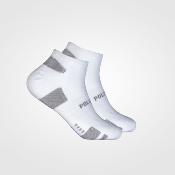 KIT 2 PARES DE MEIA CANO CURTO POLO WEAR ATOALHADO