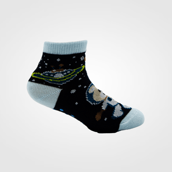 KIT 3 PARES DE MEIA INFANTIL HOAHI ANTIDERRAPANTE