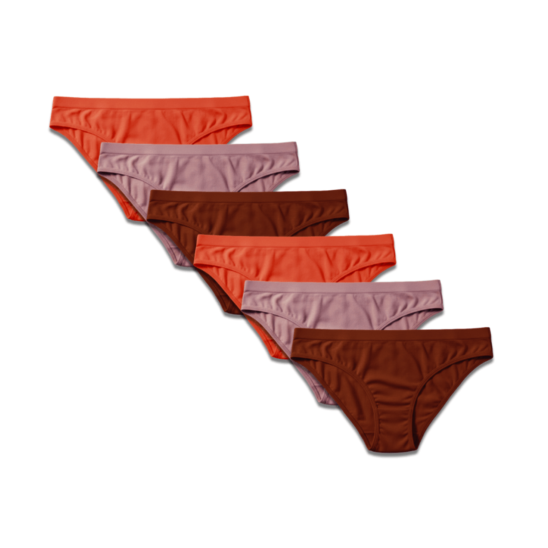 Kit 6 Calcinhas Biquíni Poliamida Premium Hoahi